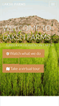 Mobile Screenshot of lakshfarms.com